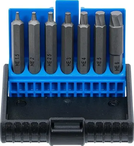 Produktbild: BGS 5289 | Schraubenausdreher-Satz | für defekten Innensechskant 1,5 - 6 mm | 7-tlg