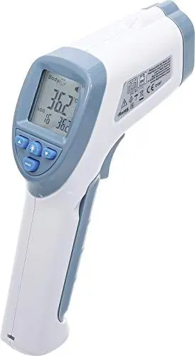 Produktbild: BGS 6007 | Stirn-Fieber-Thermometer | kontaktlos, Infrarot | für Personen + Objekt-Messung | 0 - 100°