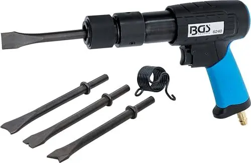 Produktbild: BGS 6240 | Druckluft-Meißelhammer-Satz | mit Schnelllösefutter | 10 mm