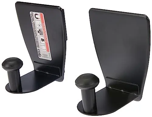 Produktbild: BGS 67159 | Magnet-Papierrollen-Halter | 2-tlg. | schwarz | Küchenrollenhalter