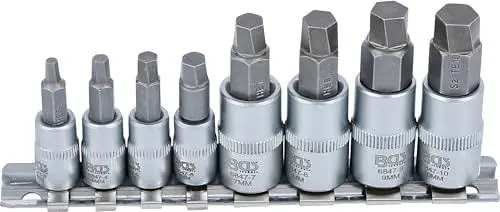 Produktbild: BGS 6847 | Schraubenausdreher-Satz | 8-tlg. | Antrieb Innenvierkant 6,3 mm (1/4