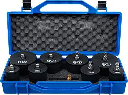 Produktbild: BGS 8563 | Turbolader-Ladeluft-System-Prüfkoffer-Satz | 9-tlg. | Turbolader-System | Ladeluft-System | im Koffer