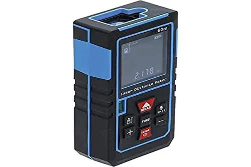 Produktbild: BGS 8639 | Laser-Entfernungsmesser | Messbereich 0,05 - 60 m | Distanzmessgerät, Blau