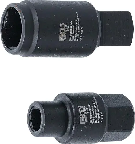 Produktbild: BGS 8953 | Einsätze für Bosch Einspritzpumpen | 3-Kant | 7 / 12,6 mm