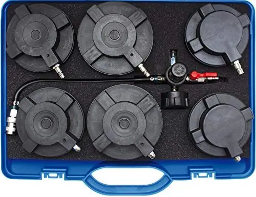 Produktbild: BGS 8959 | Turbolader-Ladeluft-System-Prüfkoffer-Satz | für Lkw | 7-tlg.
