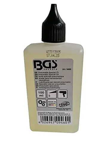 Produktbild: BGS 9460 | Pneumatik-Spezial-Öl | 100 ml | Druckluft-Öl