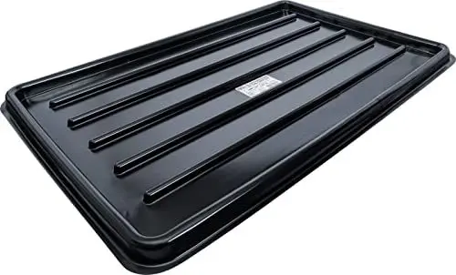 Produktbild: BGS 9579 | Öl-Auffangwanne | extra flach | 7 l | Länge: 630 mm | Breite: 940 mm | Höhe: 30 mm | Material: HDPE