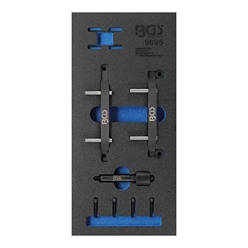 Produktbild: BGS 9695 | Werkstattwageneinlage 1/3: Motor-Einstellwerkzeug-Satz | 9-tlg. | für Jeep 3.0 V6 Diesel