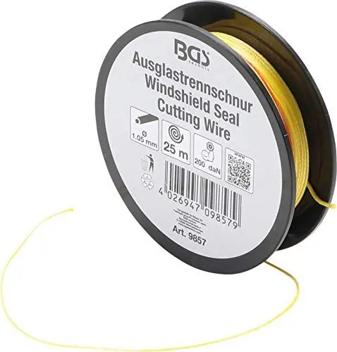 Produktbild: BGS 9857 | Ausglas-Trennschnur | 25 m | 200 daN | Austrennschnur