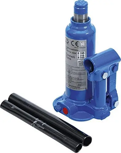 Produktbild: BGS 9881 | Hydraulischer Flaschen-Wagenheber | 2 t | Stempelwagenheber / Kompakt-Wagenheber