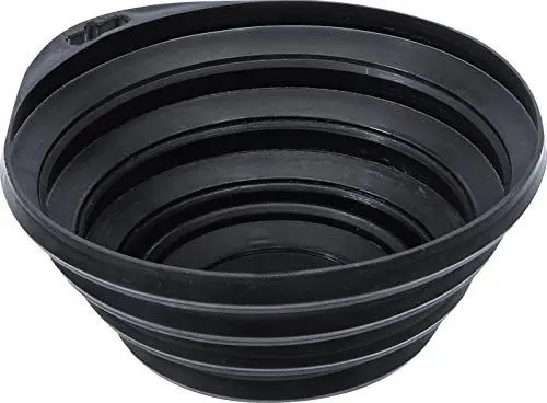 Produktbild: BGS 9896 | Magnet-Haftschale | faltbar | Ø 120 / 220 mm | Magnet-Schale, -Teller, -Ablage | Haftschale | magnetische Schraubenschale