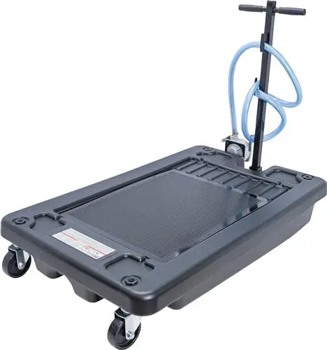Produktbild: BGS 9987 | Öl-Auffangwanne | 60 l | fahrbar | Mehrzweckwanne | Universal -Auffangwanne | Kunststoff-Wanne
