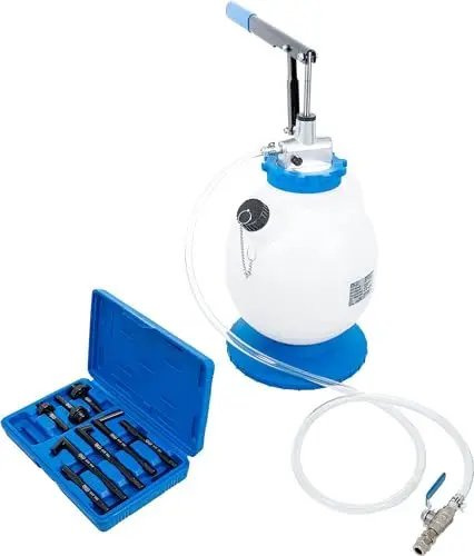 Produktbild: BGS 9992 | Getriebeöl-Befüllgerät mit Handpumpe | mit 8 Adaptern | 7 l | Öleinfüllgerät, Größe