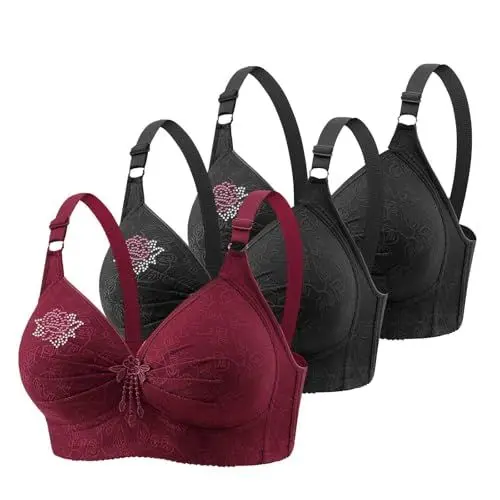 Produktbild: Bh Damen Mit Bügel Sport Bh Rü Bh Damen Ohne Träger Neckholder Sport Bh Side Smoother Soft-Bh Bh Zero Feel Sport-Bh Top Integrierter Bh Comfit Bh Mit Bügel Bh Bügellos Push Up Sport Bh Eingenähte Cups