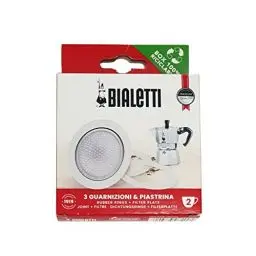 Produktbild: Bialetti 800002 Espressokocher, Aluminium, Aluminio, Color Blanco