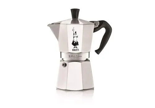 Produktbild: Bialetti BIA290586 Espressokocher Express aus Band, Tasse 4, Silber / Schwarz
