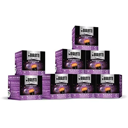Produktbild: Bialetti Bialetti Milano 1.3kg Coffee Capsules (Box of 128)
