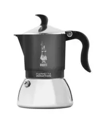 Produktbild: Bialetti Fiammetta Induction Kaffeemaschine, Aluminium, Steel, Grau, 4 Tassen, 4