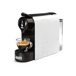 Produktbild: Bialetti Gioia, Espresso-Kaffeemaschine für AluminiumKapseln, Superkompakt, 500-ml-Behälter, 1200 W, Weiß