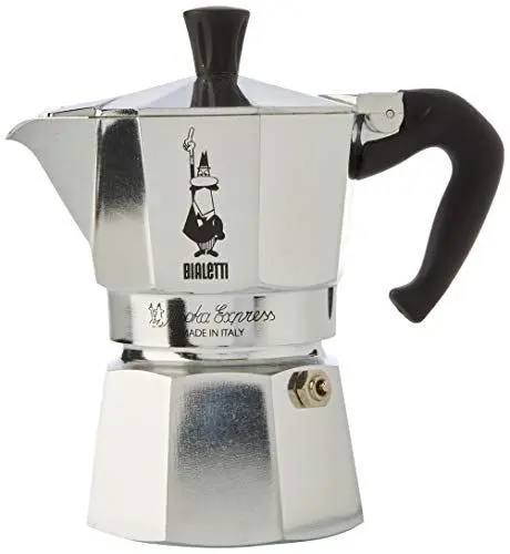 Produktbild: Bialetti Industrie Spa Bialetti Moka Express 2020 aus Band Tasse 3, Silber / Schwarz