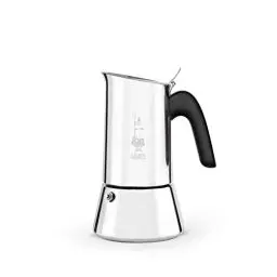 Produktbild: Bialetti - Neue italienische Espressomaschine Venus Induction aus Edelstahl, geeignet für alle Arten von Tellern, 4 Kaffeetassen (170 ml), Silber