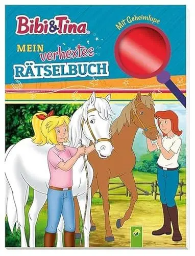 Produktbild: Bibi & Tina Mein verhextes Rätselbuch. Mit Geheimlupe zum eigenständigen Lösen: Pferdestarke Rätselaufgaben ab 6 Jahren. Perfekt für die Grundschule