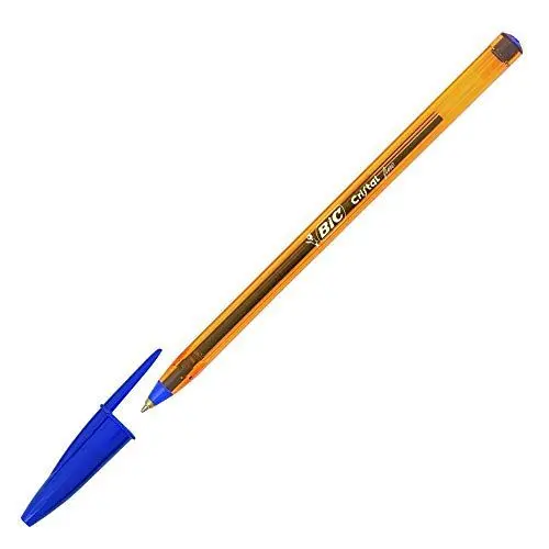 Produktbild: BIC Kugelschreiber Cristal fine , 50 Kulis in Blau , Strichstärke 0,35 mm - fein , Dokumentenecht