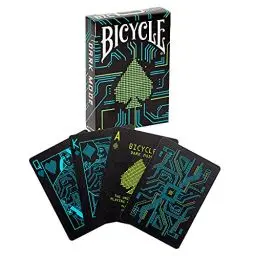 Produktbild: Bicycle Creatives Spielkarten - Dark Mode Kartenspiel Mit Hochwertigem Design für Sammler und Fans - Modernes Kartendeck als Geschenkidee