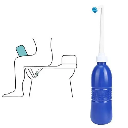Produktbild: Bidet Sprayer, Baby Reise Badeset Handtoilette Bidet Kopf, Tragbares Bidet 62ml Intimhygiene Sanit?r S?wasser Reinigen Schwangere Frauen Reinigung