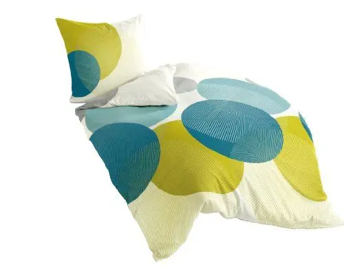 Produktbild: Bierbaum Bettwäsche 6155, Mako-Satin, Designed in Germany, petrol 20, 155x220 + 80x80 cm, Komfortgröße
