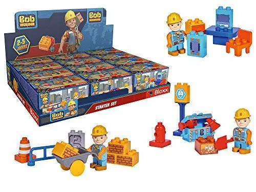 Produktbild: BIG 800057125 - Bob der Baumeister BIG-Bloxx BB Starter Sets, 3- fach sort