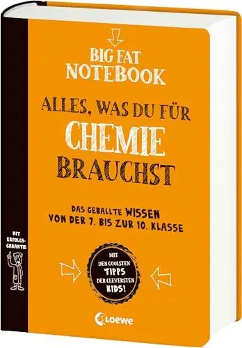 Produktbild: Big Fat Notebook - Alles, was du für Chemie brauchst - Das geballte Wissen von der 7. bis zur 10. Klasse: Nachschlagewerk und Übungsbuch