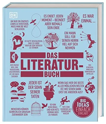 Produktbild: Big Ideas. Das Literatur-Buch: Wichtige Werke einfach erklärt
