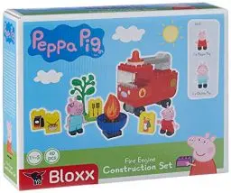 Produktbild: BIG-Bloxx Peppa Pig Feuerwehrauto - Peppa´s Feuerwehr, Construction Set, BIG-Bloxx Set inklusive Peppa und Papa Wutz, 40 Teile, für Kinder ab 18 Monaten