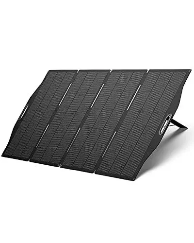 Produktbild: BigBlue 400W ETFE Faltbares Solarpanel, Solarmodul Solarladegerät für Tragbare Powerstation (CP2500 usv.), IP68 Photovoltaik Solarmodul für Solargenerator Camping Balkon