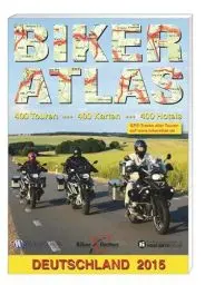 Produktbild: Biker-Atlas 2015: 400 Tourentipps für Motorradfahrer