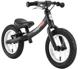 Produktbild: BIKESTAR Kinder Laufrad Lauflernrad Kinderrad für Jungen und Mädchen ab 3-4 Jahre | 12 Zoll Sport Kinderlaufrad | Schwarz (matt) | Risikofrei Testen