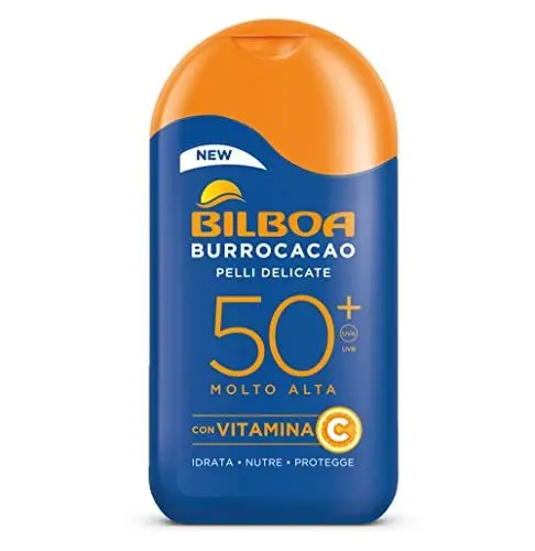 Produktbild: Bilboa Lippenbalsam mit LSF 50+, sehr hoher Sonnenschutz für empfindliche Haut, Formel mit Vitamin C, spendet Feuchtigkeit, pflegt und schützt, dermatologisch getestet, 200 ml