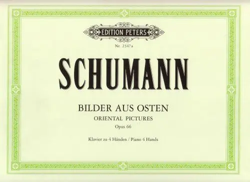 Produktbild: BILDER AUS OSTEN OP.66 PIANO