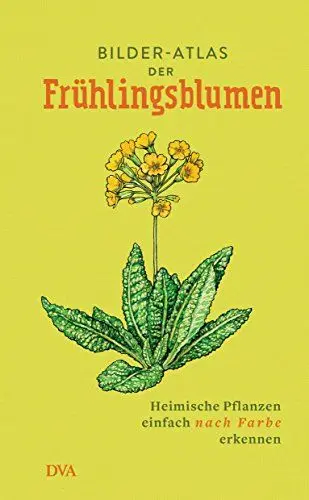 Produktbild: Bilder-Atlas der Frühlingsblumen: Heimische Pflanzen einfach nach Farbe erkennen