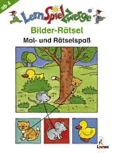 Produktbild: Bilder-Rätsel: Mal- und Rätselspaß