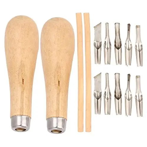 Produktbild: Bildhauerwerkzeugen, Blockdruck Starter Kit, Linoleumschneider Set, Stempelblock Set, Schnitzblock, Druckherstellung, Gravurmesser, Holzbearbeitung, Bildhauerei Druckgrafik, Scrapbooking