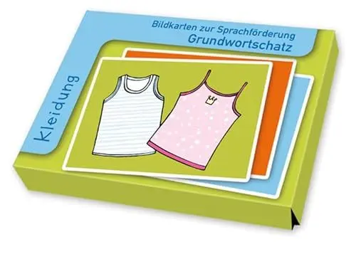 Produktbild: Bildkarten zur Sprachförderung: Kleidung: Grundwortschatz