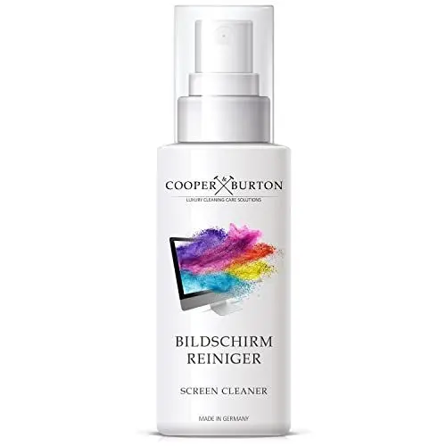 Produktbild: Bildschirmreiniger | Display Reiniger | Screen Cleaner - TV Reiniger für Fernseher Bildschirm Monitor Handy Laptop Tablet LCD TFT LED OLED Plasma Display Reinigung | Screen Cleaner COOPER & BURTON