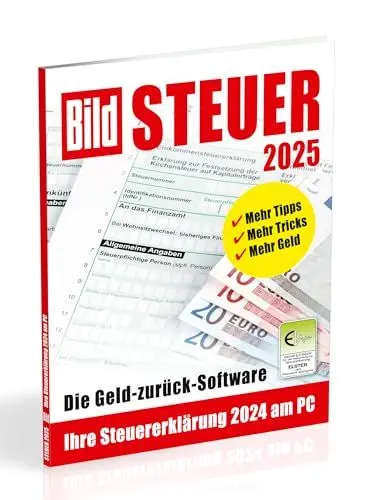 Produktbild: BILD-Steuer 2025 für das Steuerjahr 2024 (Aktivierungscode per Post)