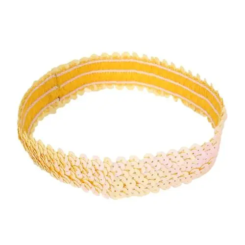 Produktbild: BILIKEYU Haarband Karneval Gala Damen Bühnenzubehör Pailletten Stirnband Haarspange Mode-Bühnenshow Karnevalsparty Zubehör für den Abschlussball (D, One Size)