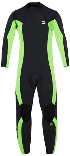 Produktbild: Billabong 3/2mm Absolute - Back Zip Wetsuit for Boys 8-16 - Back-Zip-Neoprenanzug - Jungen 8-16 - Grün