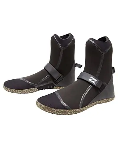 Produktbild: Billabong 3mm Furnace - Round Toe Wetsuit Boots for Men - Neopren-Booties mit runder Zehenpartie - Männer - Schwarz