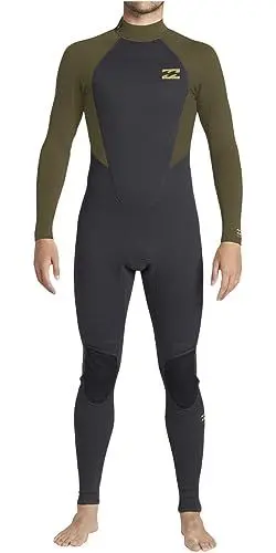 Produktbild: Billabong 4/3mm Intruder - Back Zip Wetsuit for Men - Back-Zip-Neoprenanzug - Männer - Schwarz
