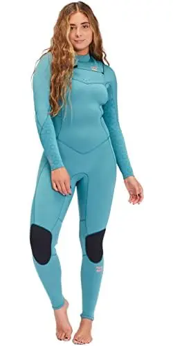 Produktbild: Billabong 4/3mm Synergy 2022 - Chest Zip Wetsuit for Women - Chest-Zip-Neoprenanzug - Frauen - Blau
